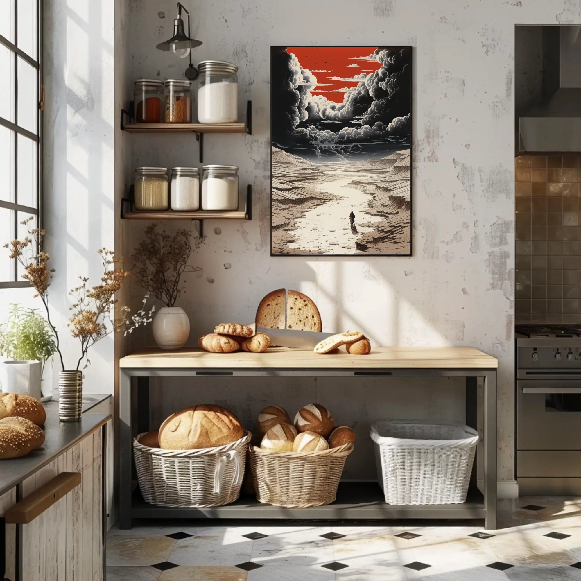 Journey Through The Desert Poster