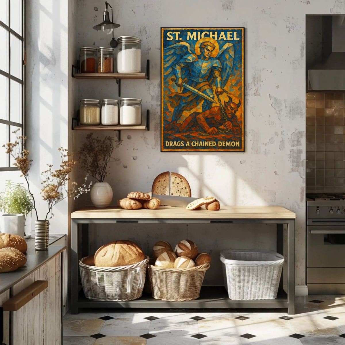 St. Michael Defender Of Faith Poster
