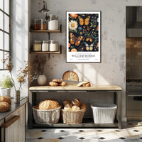 William Morris Exhibition Heritage Poster