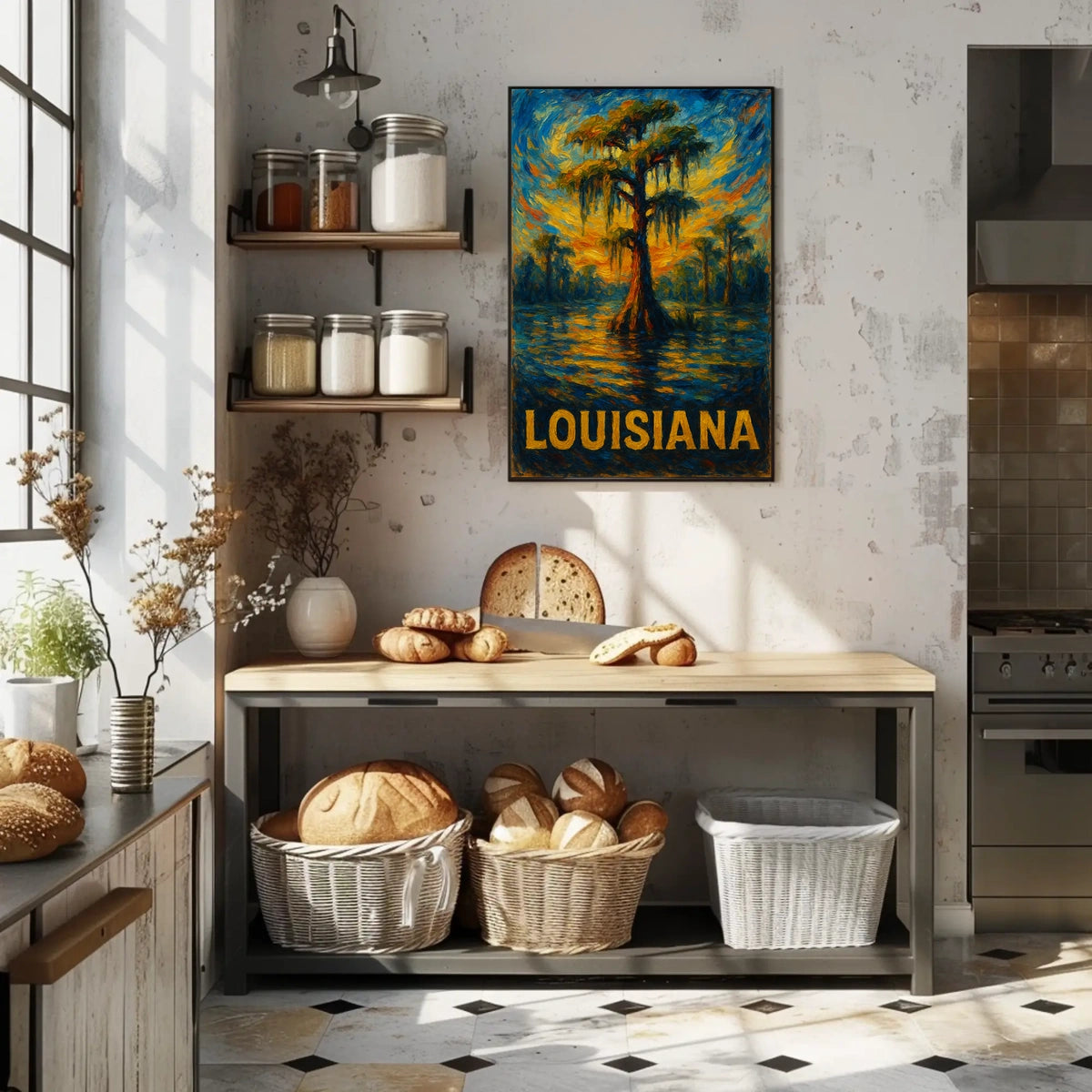 Louisiana Landscape Poster