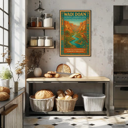 Wadi Doan YemenS Hidden Gem Poster