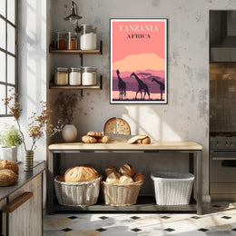 Tanzania Safari Adventure Poster