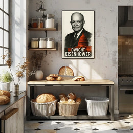 Dwight D. Eisenhower 34th President of the United States Reflections Poster