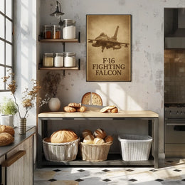 F-16 Fighting Falcon Poster