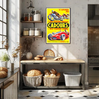 Cadours International Racing Event 1954 Poster