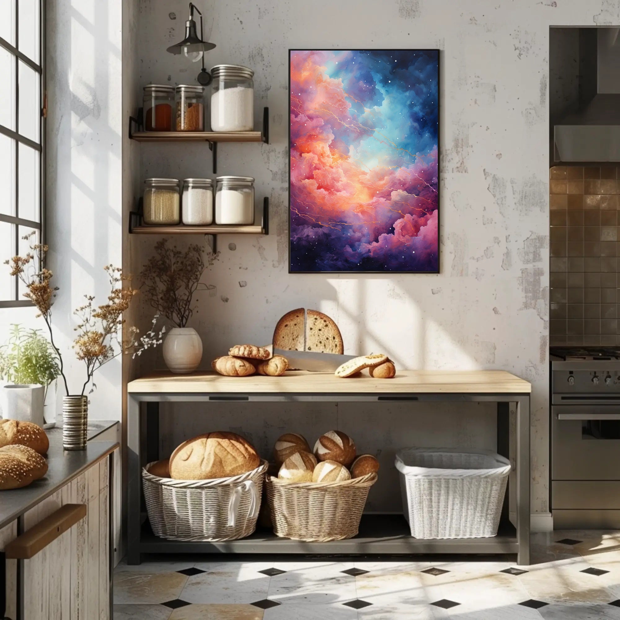 Celestial Dreamscape Poster PosterGoat