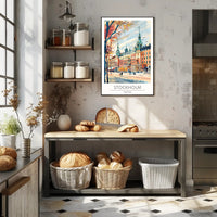 Autumn in Stockholm Poster PosterGoat