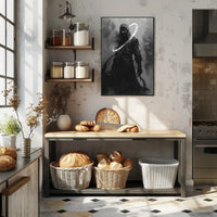 The Enigmatic Shadow Art Print Poster for Home Decor and Wanderlust Enthusiasts PosterGoat