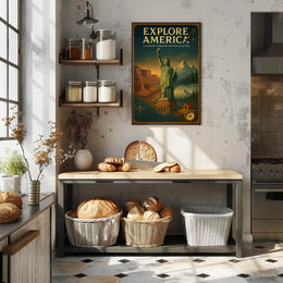 Explore America Poster