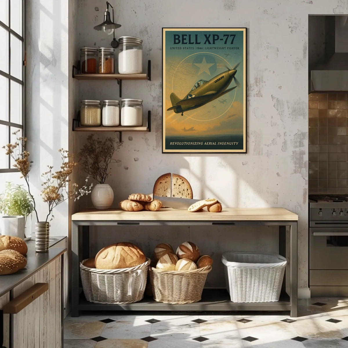 Bell XP-77 Lightweight Fighter Poster