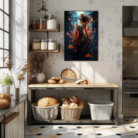 Underwater Elegance Poster