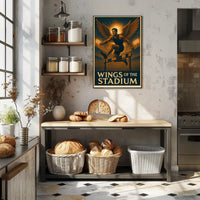 Wings of the Stadium Poster