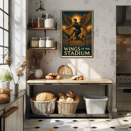 Wings of the Stadium Poster