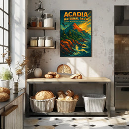 Acadia National Park Majestic Poster