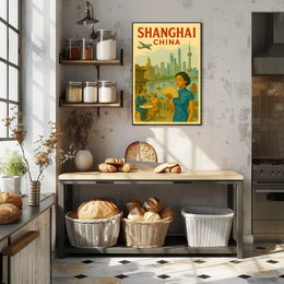 Shanghai, China Poster