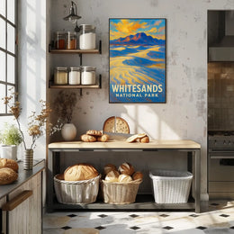 White Sands National Park Poster