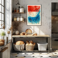 Abstract Patriotism Poster