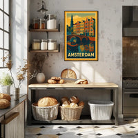 Amsterdam Scenic Poster