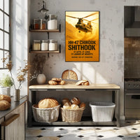 HH-47 Chinook Boeing's Heavy-Lift Helicopter Poster