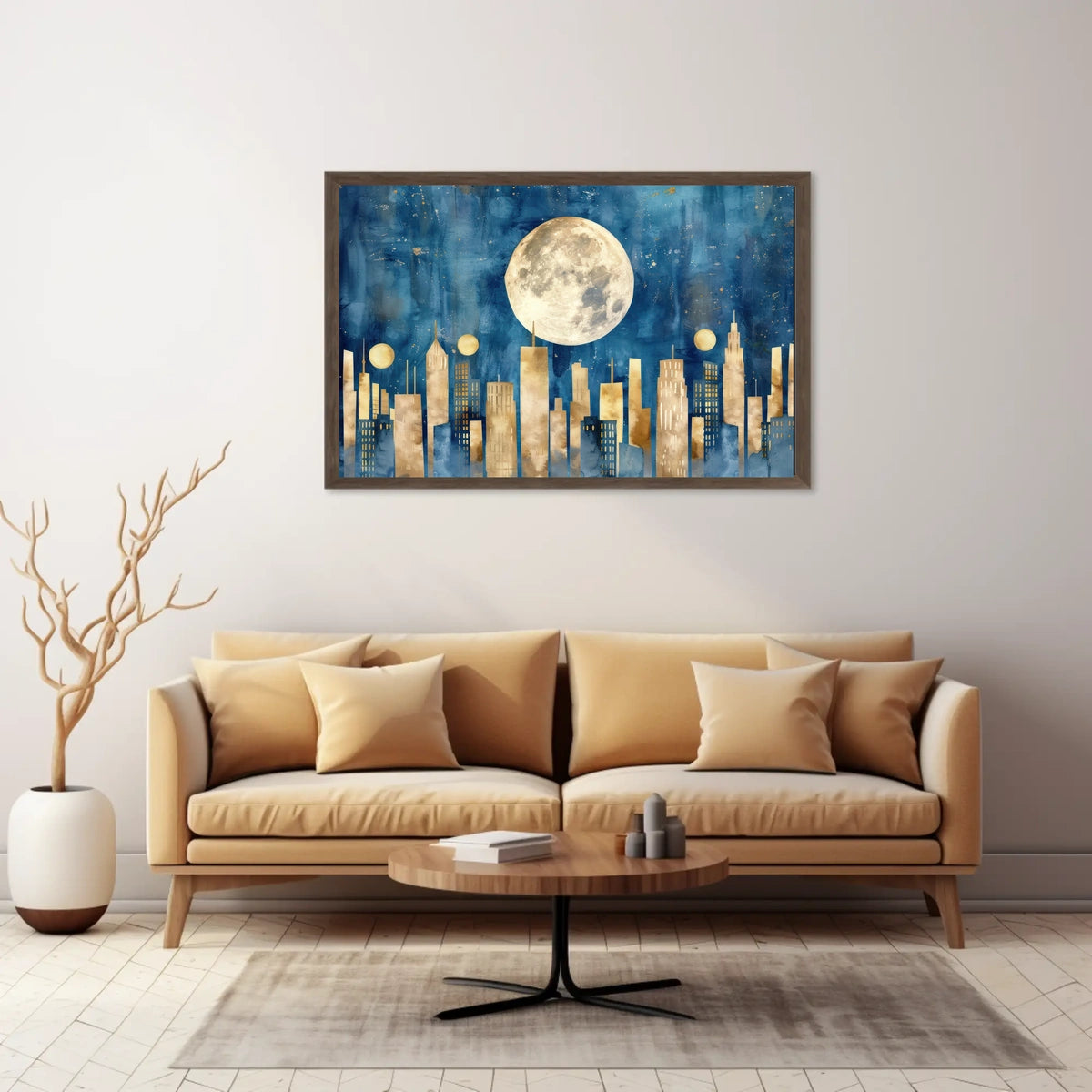 Celestial Skyline Poster
