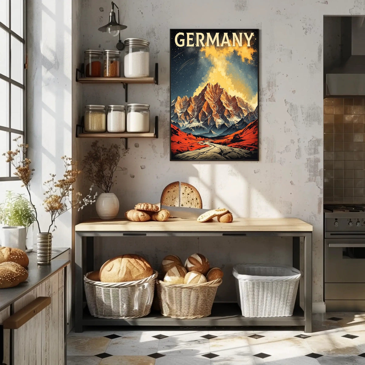 Majestic Mountains of Germany Poster