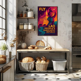 Explore the Lao Peoples Democratic Republic Poster