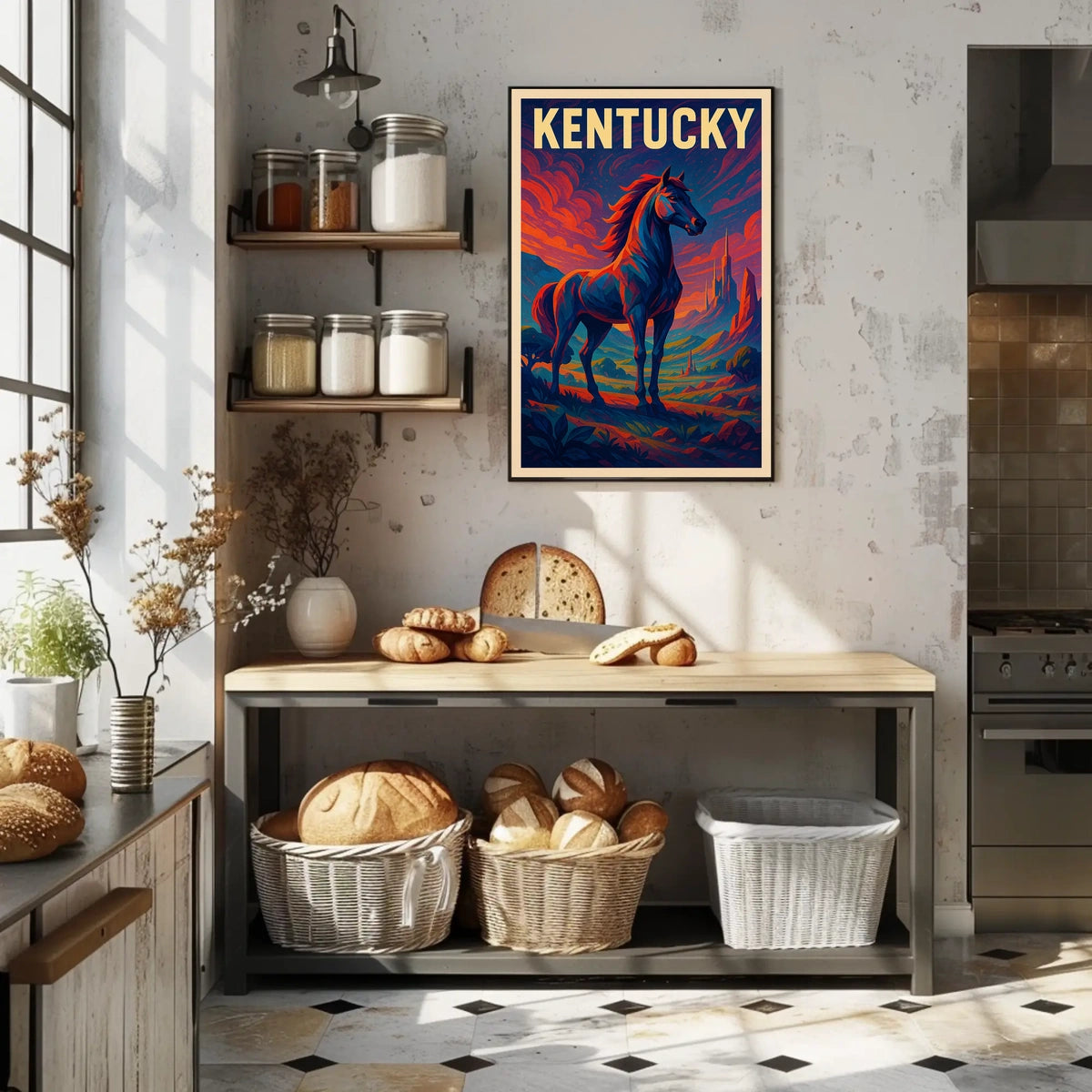 Majestic Kentucky Poster