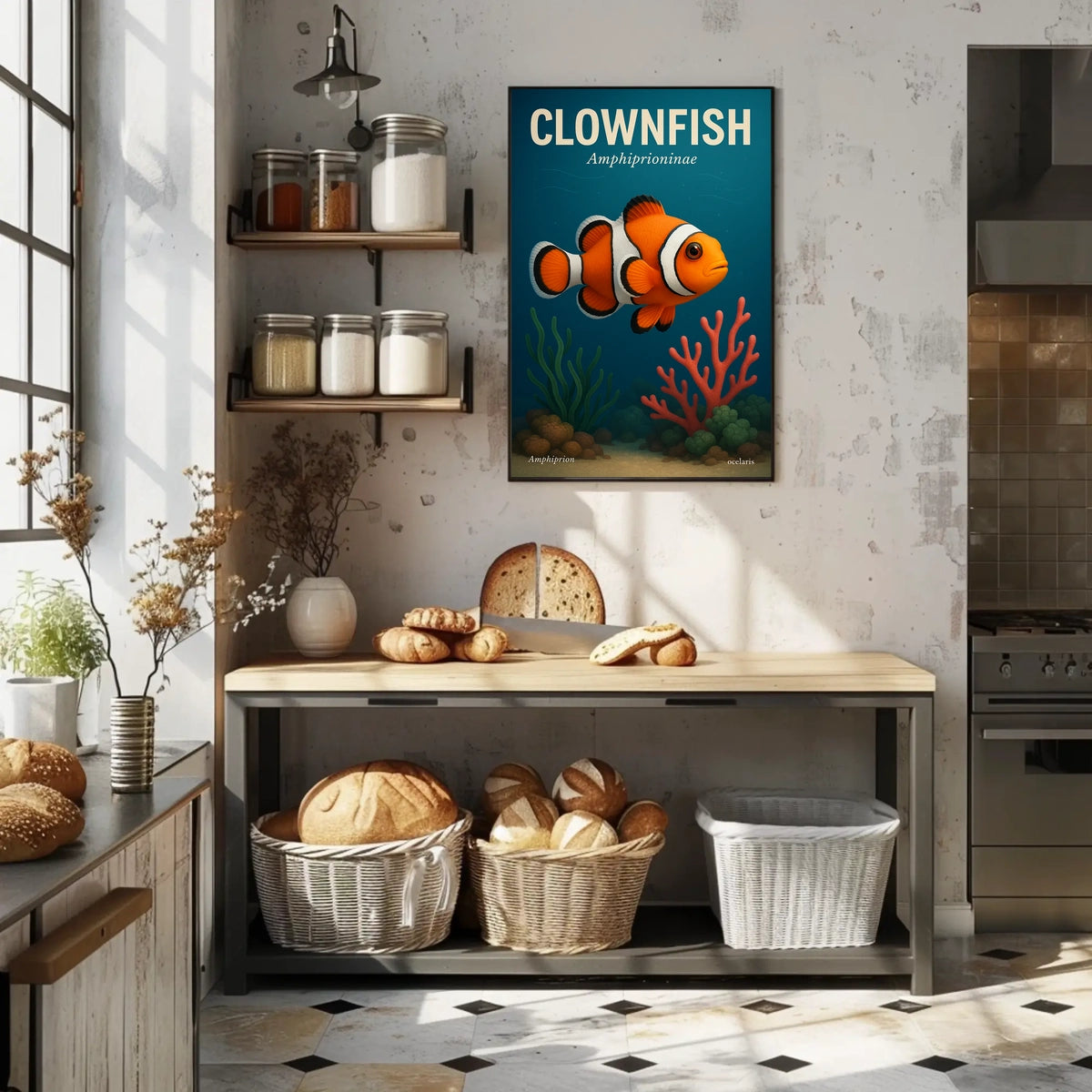 Clownfish Amphiprioninae Poster