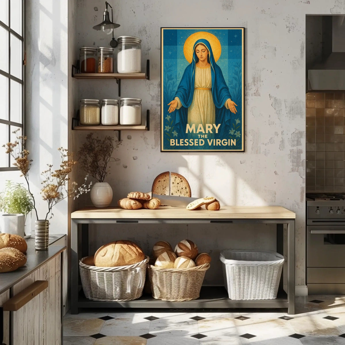 Mary, The Blessed Virgin Poster