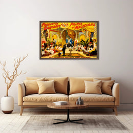 Frederick Bancroft's Oriental Magic Show Cultural Heritage Poster