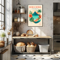 Bora Bora French Polynesia Poster PosterGoat