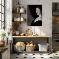 Elegant Portrait of a Woman: Cultural or Heritage Poster PosterGoat