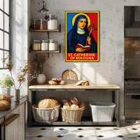St. Catherine of Bologna Poster