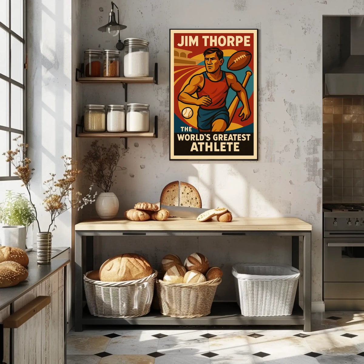 Jim Thorpe The Worlds Greatest Athlete Jim Thorpe Poster