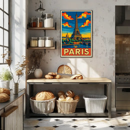 Paris Travel Poster
