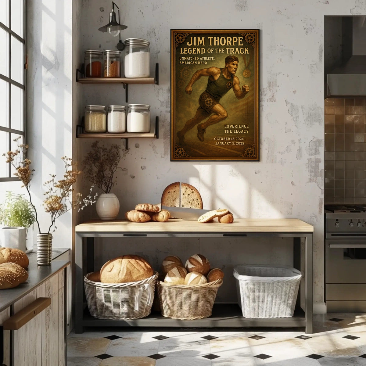 Jim Thorpe Legend of the Track Jim Thorpe Poster