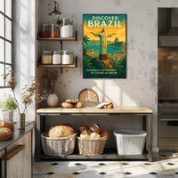 Discover Brazil Poster
