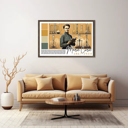 Marie Curie: Pioneer of Radioactivity Poster