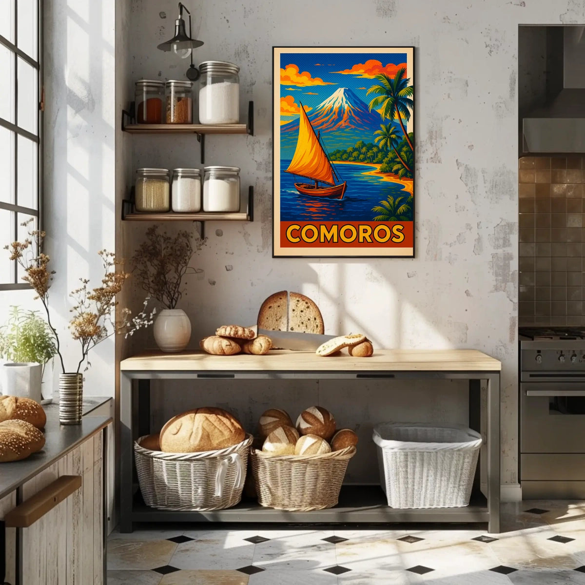 Comoros Island Paradise Poster