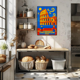 Colosseum LEGO Art Print Wall Decor PosterGoat