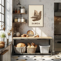 Samoa Scenic Retreat Poster