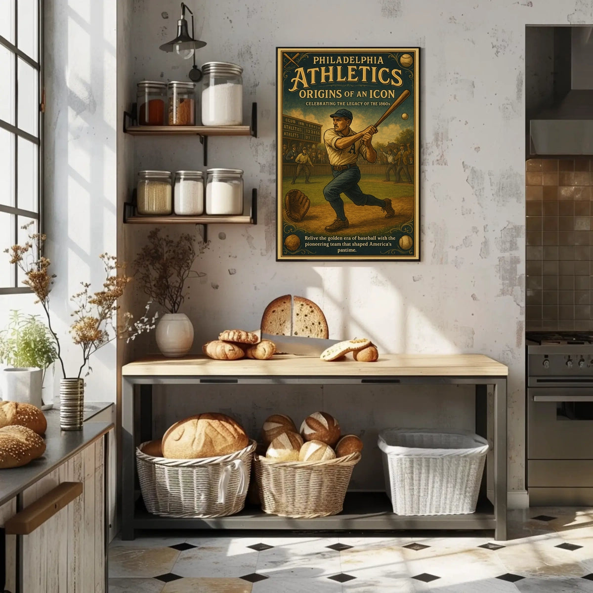 Philadelphia Athletics Origins Of An Poster