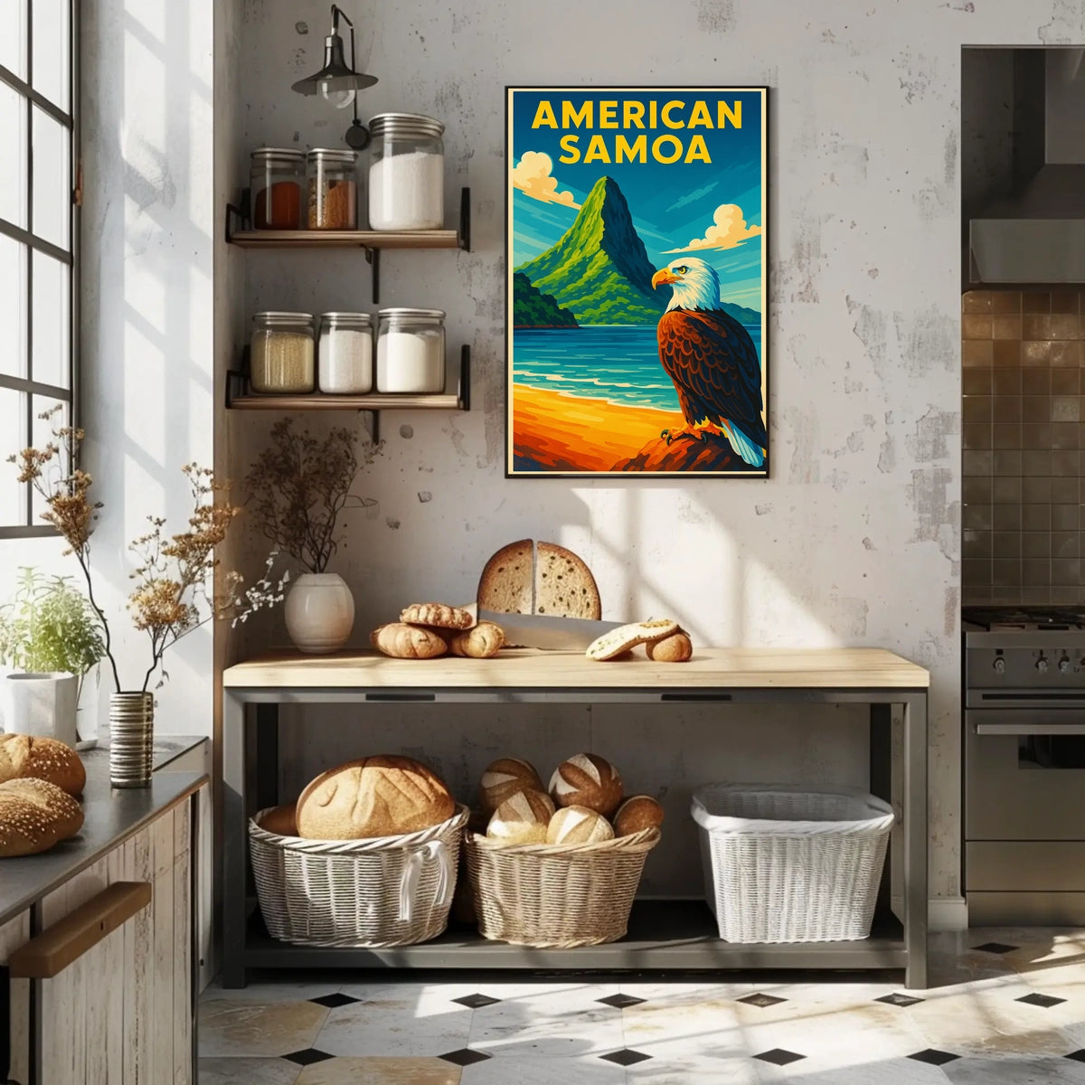 American Samoa Scenic Beauty Poster