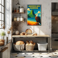American Samoa Scenic Beauty Poster