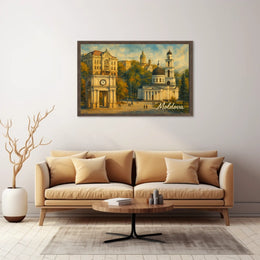 Architectural Beauty of Moldova Poster