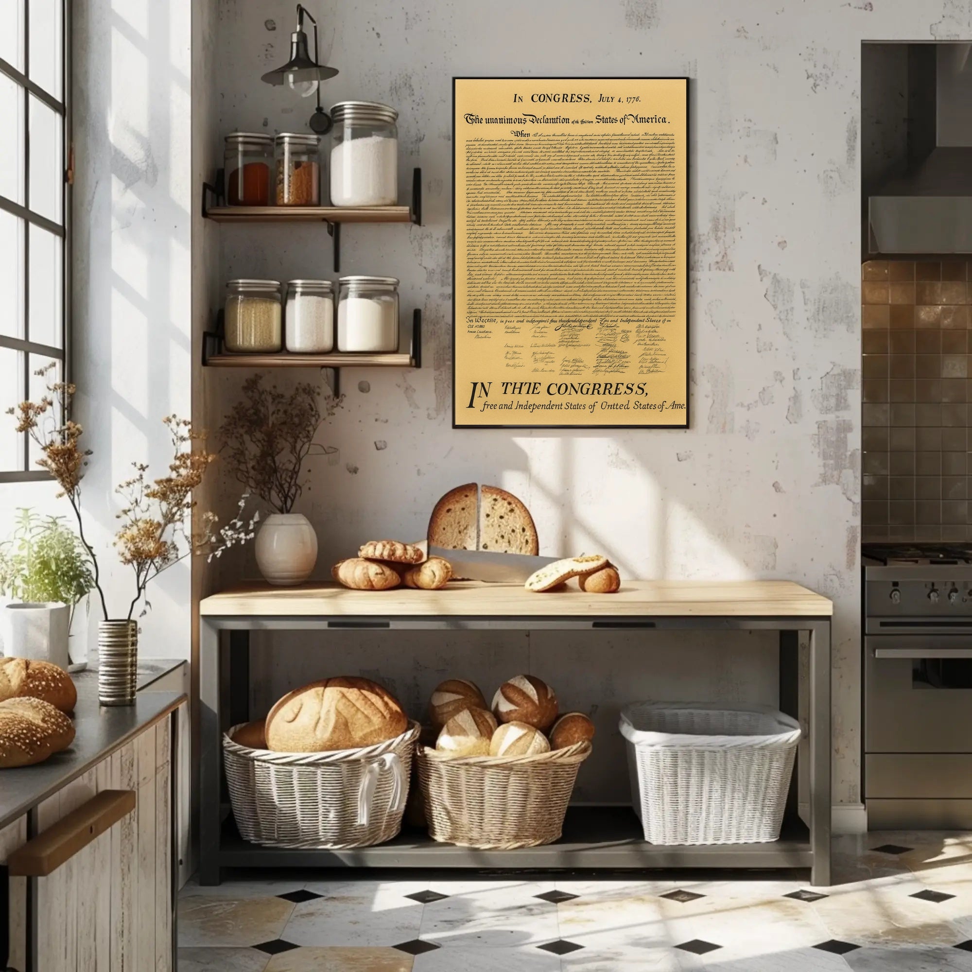 Declaration of Independence Poster PosterGoat