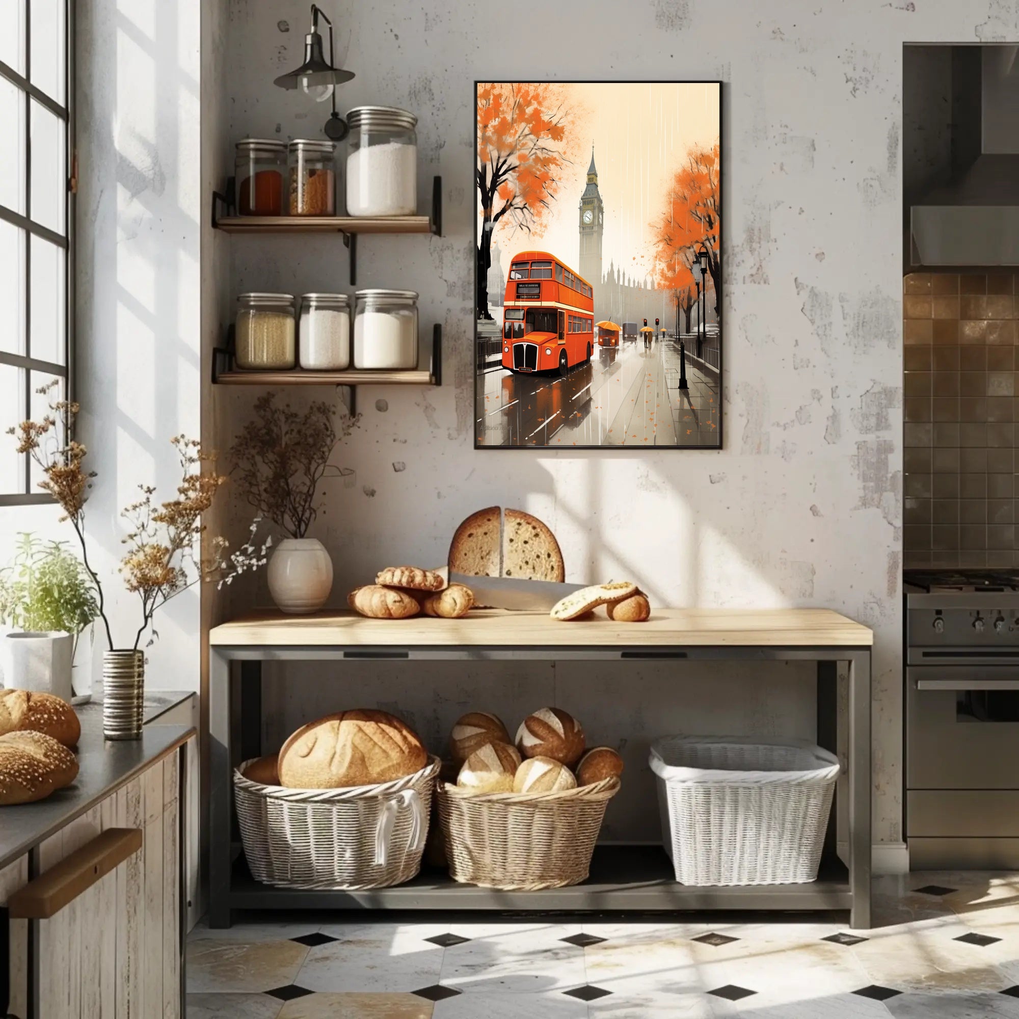 Autumn In London Poster PosterGoat