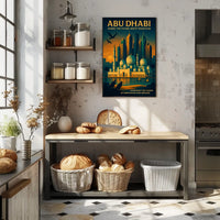 Abu Dhabi Harmony Future Meets Tradition Poster