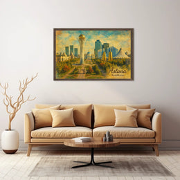 Astana Kazakhstan Poster