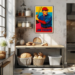 Jim Thorpe Legendary Athlete Poster